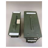 (2) Ammo Cans