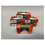 (6) Boxes of Federal HV Match .22 Cal Long Range Rifle 40 Grain