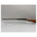 Antique Side-by-Side Exposed-Hammer Double-Barrel Shotgun