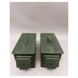 (2) Ammo Cans