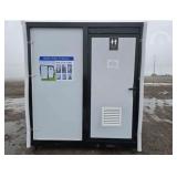 New Unused Mobile Toilet with Shower, 51in W x 79in L x 89in H