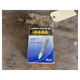 (2) Markal Lumber Crayon 200 Yellow Marking Crayons