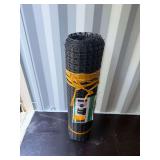 Black Plastic Mesh Safety Fencing Roll, 3.3 ft x 164 ft