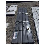 Grey Metal Roof Panels, 12ft x 3ft x 0.4mm, 30 Pieces