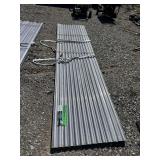 Corrugated Polycarbonate Roof Panels in Clear, 3 ft x 12 ft x 0.8mm, 30 Pieces
