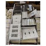 Assorted Electrical Wall Plates and Covers Box