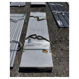 SDBK Multiwall Polycarbonate Panels in Clear, 27in x 7.87ft, 6mm Thick, 20 Pieces