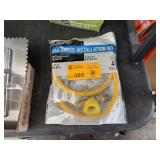 Gas Dryer Installation Kit with Flexible Hose and Fittings
