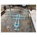 Steel Workout Bench with Barbell