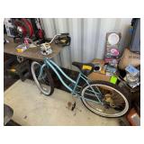 Huffy Blue Cruiser Bicycle with 26-Inch Wheels