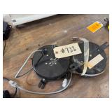 (2) Retractable Cable Reels with 20ft of CAT6-E Network Cable