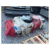 Unassembled Yard Cart Kit