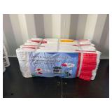 20-Piece Heavy Duty Industrial Polyester Lifting Straps, 2in x 9.8ft, 4400 lbs Capacity