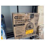Commercial Electric 9 Inch Metal Desk and Floor Fan