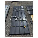 Grey Metal Roof Panels, 7.87ft x 3ft x 0.4mm, 70 Pieces