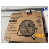 Commercial Electric 20-Inch High Velocity Floor Fan