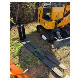 Set - Heavy Duty Equipment Fork Extensions, 100*32*1524