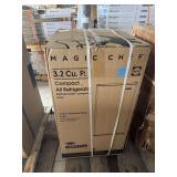 Magic Chef 3.2 Cu. Ft. Compact All Refrigerator in Stainless Steel Look