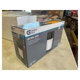 Commercial Electric LED Wall Light Dusk-to-Dawn Black, 1350 Lumens, Model 1002 076 262