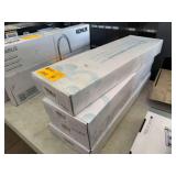 (4) Bathroom Hardware Sets in Black and Black Finish