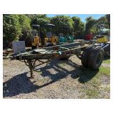 Military M200A1 2-1/2 Ton Dual-Wheel Single-Axle Pintle Hitch Generator Trailer