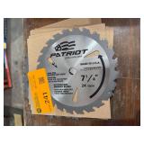 (10) Patriot Circular Saw 7 1/4th - 24