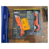 New Kline Retractable Utility Knife and Folding Jab Saw