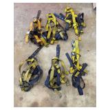 (6) Commercial Safety Harnesses