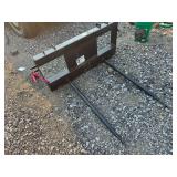 JC Attachments Skid Steer Hay Bale Spear