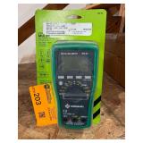 New Greenlee Multimeter DM45