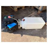 Hydraulic Motor Pump Unit with Plastic Reservoir Tank