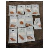 Bernard MIG Welding Contact Tip Kits, Part #1580012 - Qty: 50 and #1580013 - Qty: 3