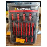 Gear Wrench 8 Piece SAE Nut Driver Set Insulated