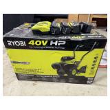 Ryobi 40V HP 18 Inch Cordless Rear Tine Tiller Kit - Model RY40702