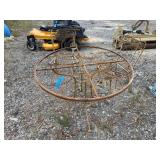 Wrought Iron Patio Table and (4) Chair Set