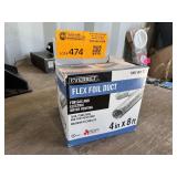 Everbilt Flex Foil Duct 4 in x 8 ft for Gas and Electric Dryer Venting