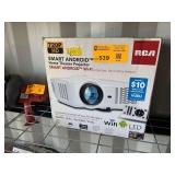 RCA 720P HD Smart Android Wi-Fi Home Theater Projector