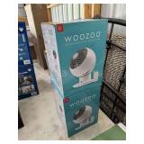 (2) WooZoo Globe Fans