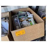 Box - Assorted Electrical and Plumbing Supplies
