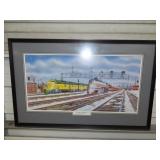 Chicago Departure #1 Framed Signed Print