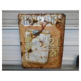 Old metal Chesterfield Cigerette Sign