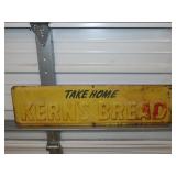 Old Metal Kerns Bread Sign