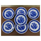 Flow Blue Plates - 10"