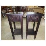 Pair of One Drawer Tables