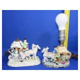 2 Victorian Style Lamps