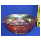 Dugan Carnival Glass Bowl