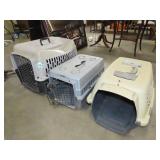 Three Pet Carriers