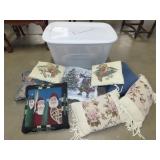 Lot of Christmas & Other Decorative Pillows