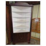 Nice Antique Pine Corner Cabinet