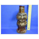 Tiera Amber Glass Mountaineer Decanter